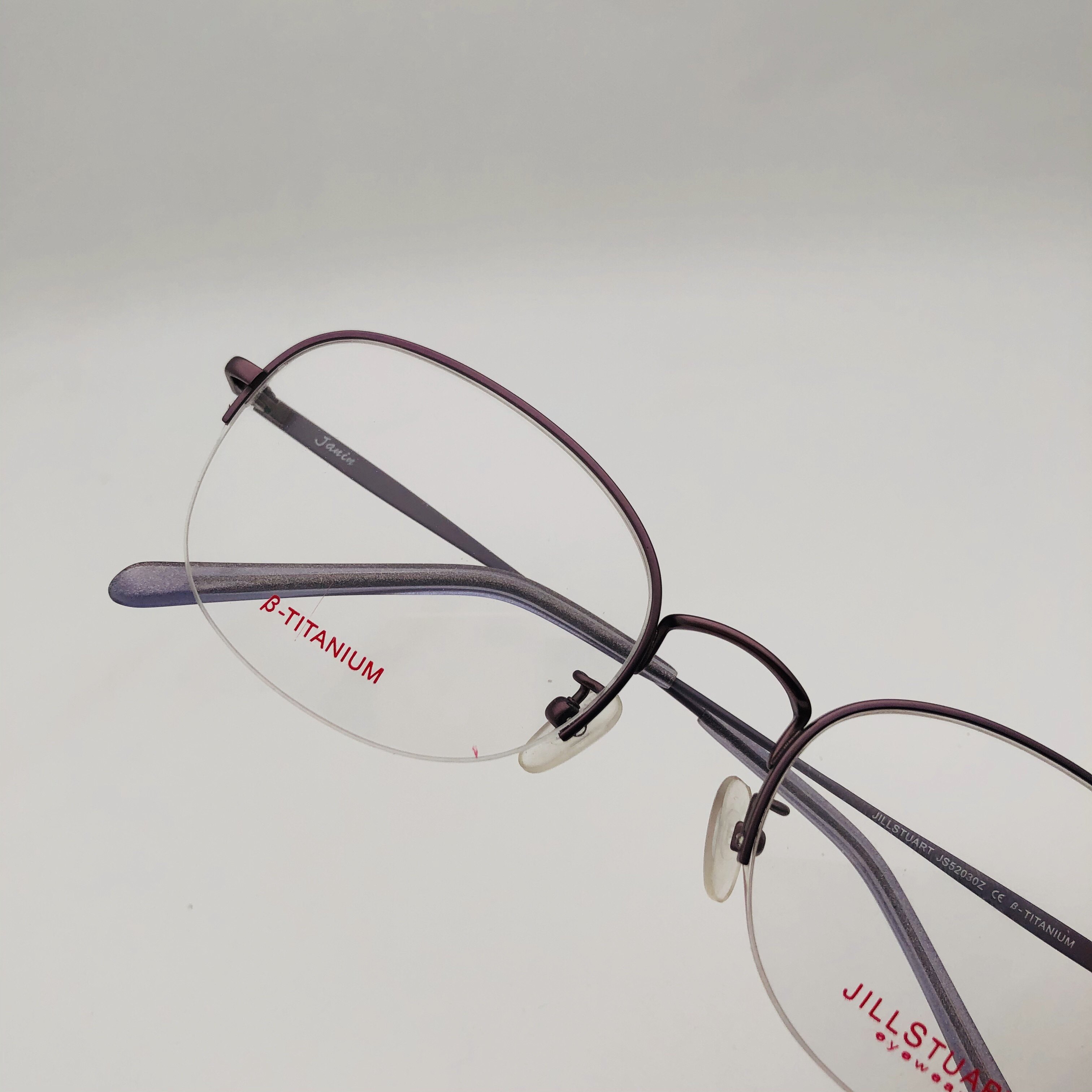 眼镜jillstuart姬丝图特优雅女款近视近视眼半框钛金金属眼镜架
