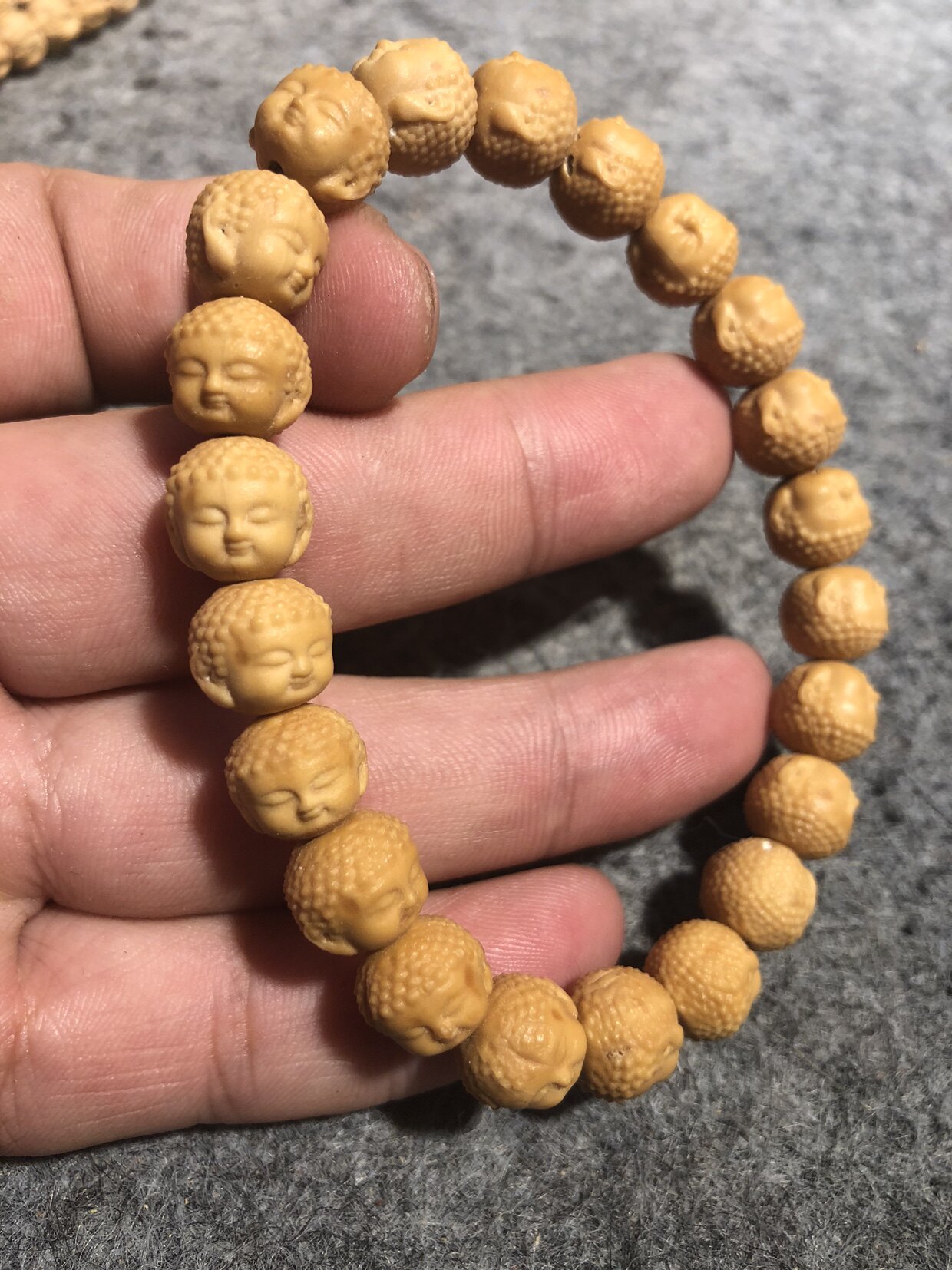 猴头雕刻手串宝宝宝贝尺寸佛珠