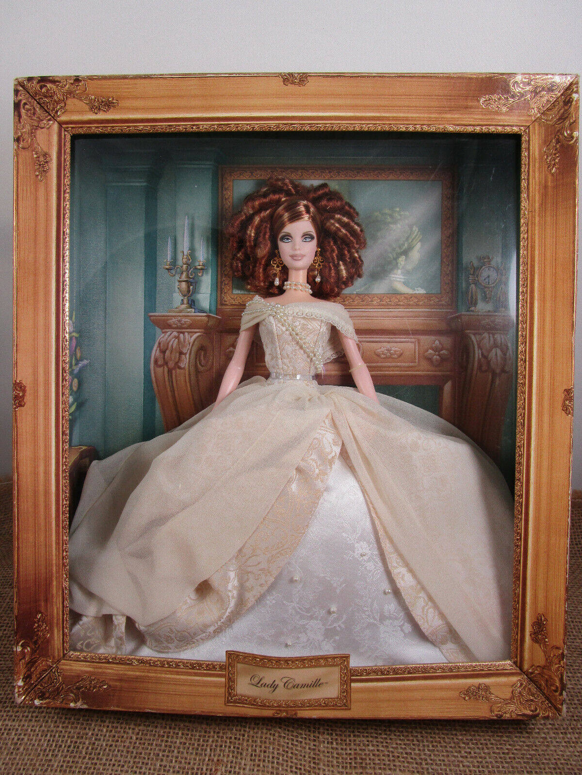芭比娃娃美国购回现货ladycamille卡蜜儿夫人画中美人娃娃