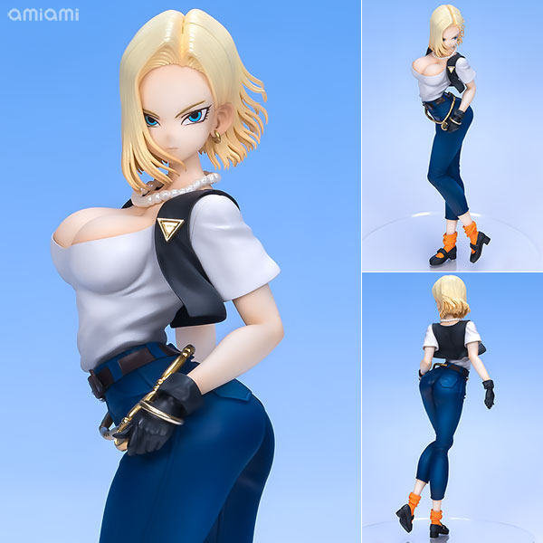 hi模型megahouse七龙珠dbg系列女孩人造18号ver.2手办