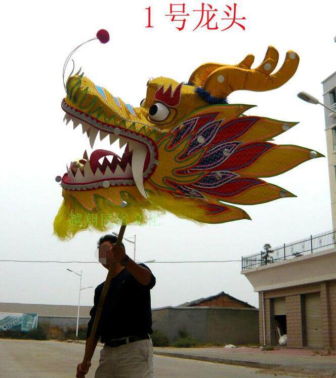 烫金金龙一号特大号牛津布巨龙威武壮观大龙龙头其他