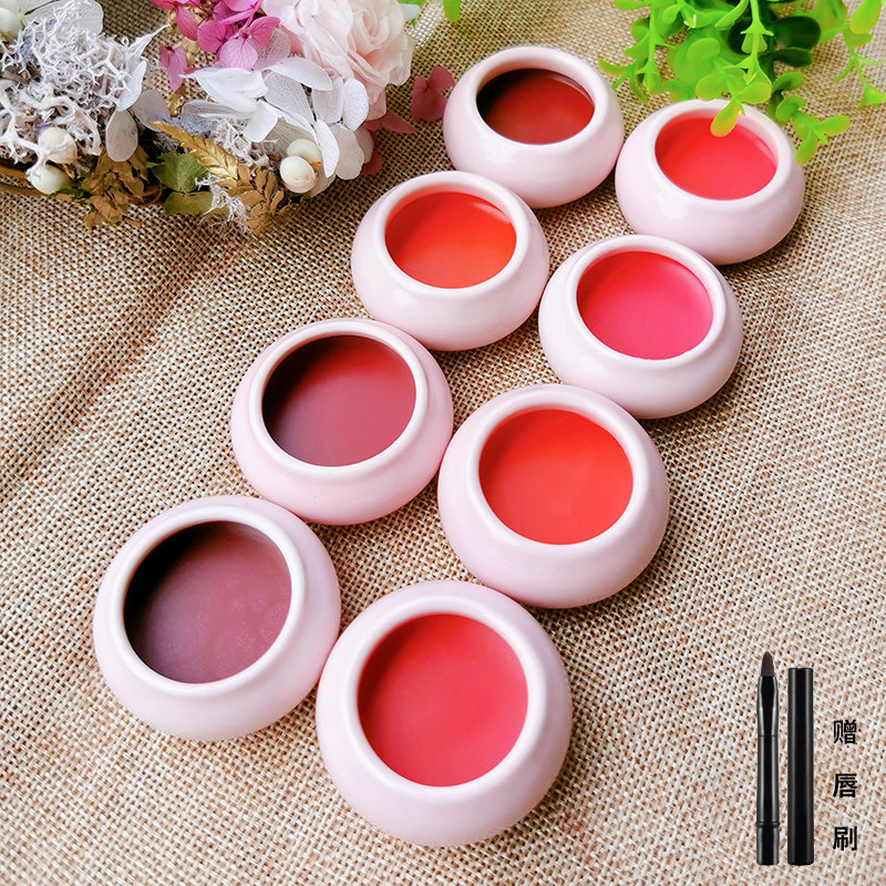 手工手工制制作如灵口红滋润保湿孕妇儿童可用唇膏