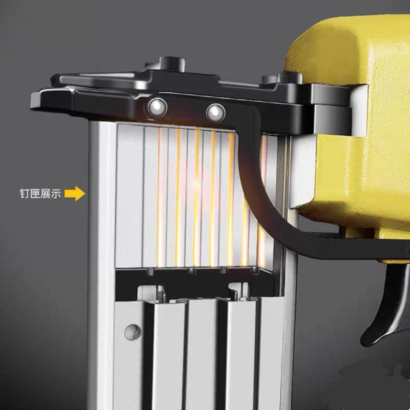 钉枪美特特钢气动st64钢排枪混凝土木工装修打水气钉枪