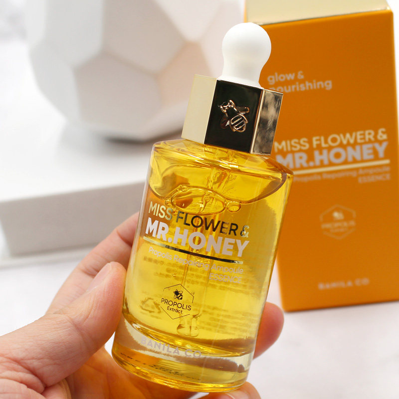 banilaco芭妮兰花蜜蜂胶修护精华面部肌底液补水保湿提亮舒缓水油