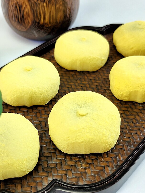 糯米宁波特产小金金团传统手工糕点芝麻馅松传统糕点