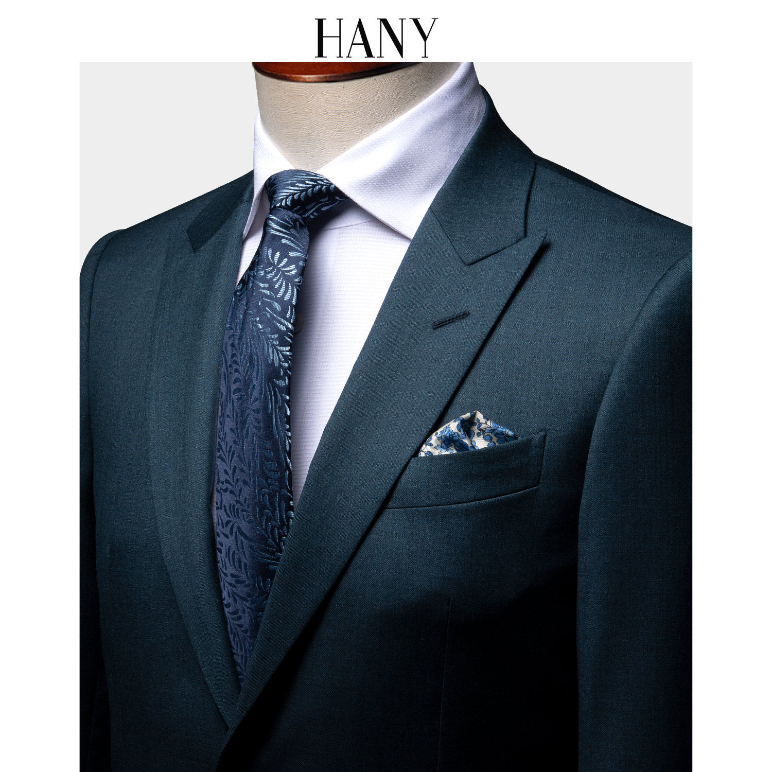 hany意大利reda羊毛西装套装绿色修身西服套装