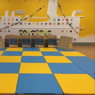 幼儿园早教中心地垫爬行儿童软体拼接加厚防摔爬行垫