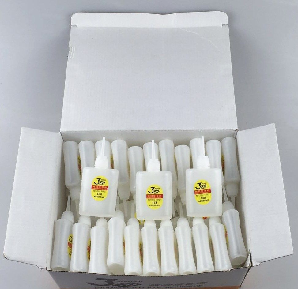 一盒包邮3秒502胶水批发广告喷绘专用3秒胶快干强力胶三秒胶39克