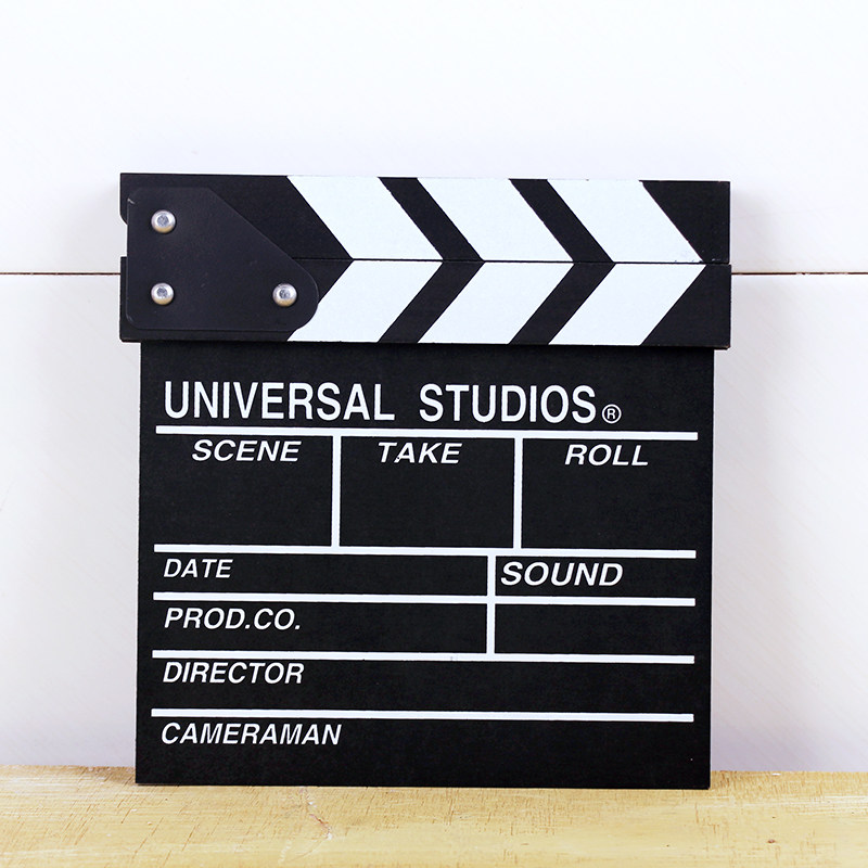 打板道具场记板电影拍板导演打板婚纱道具儿童影楼拍摄道具拍照板