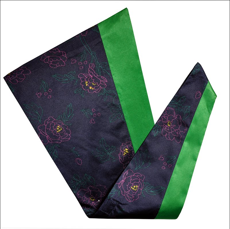 学士垂布披肩绶带大学生毕业礼服硕士领子学位假领