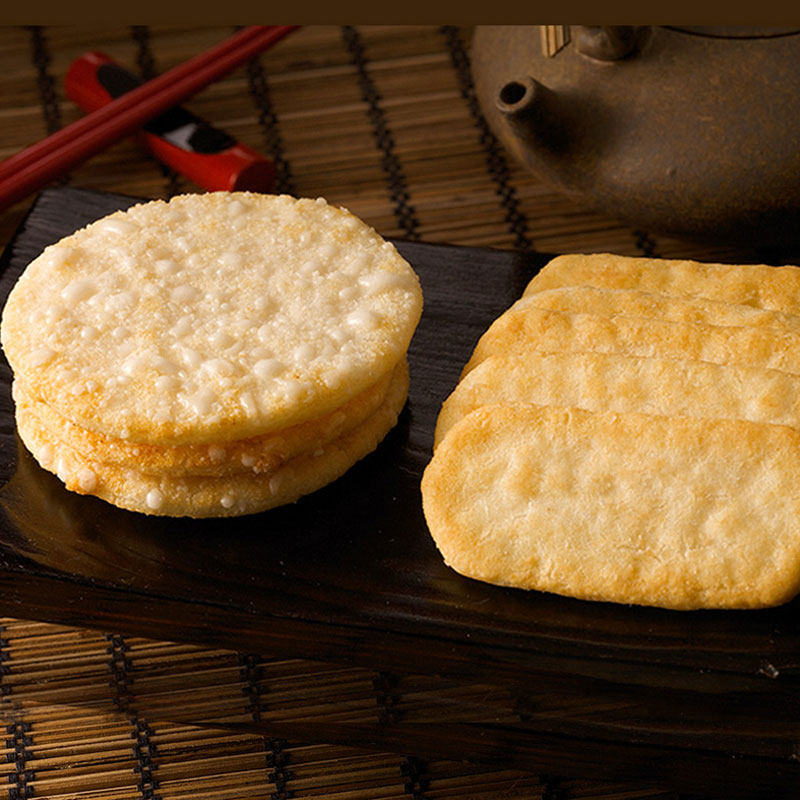 零食旺旺雪饼仙贝大礼包520g2袋大米饼干小小膨化食品