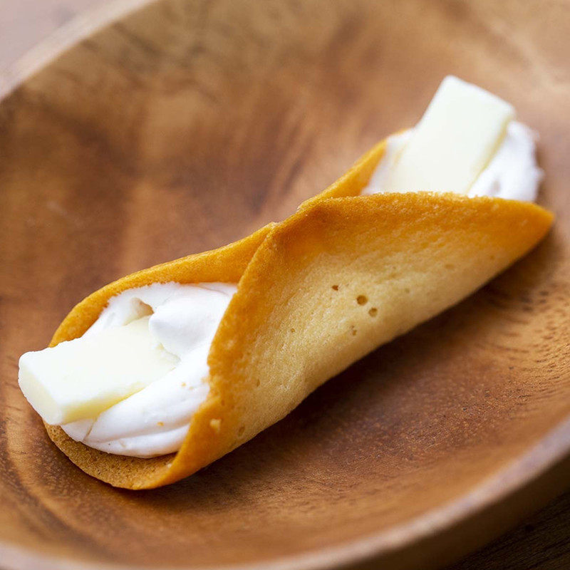 现货发 日本ny芝士卷perfect cheese东京车站芝士鲜奶油夹心脆饼