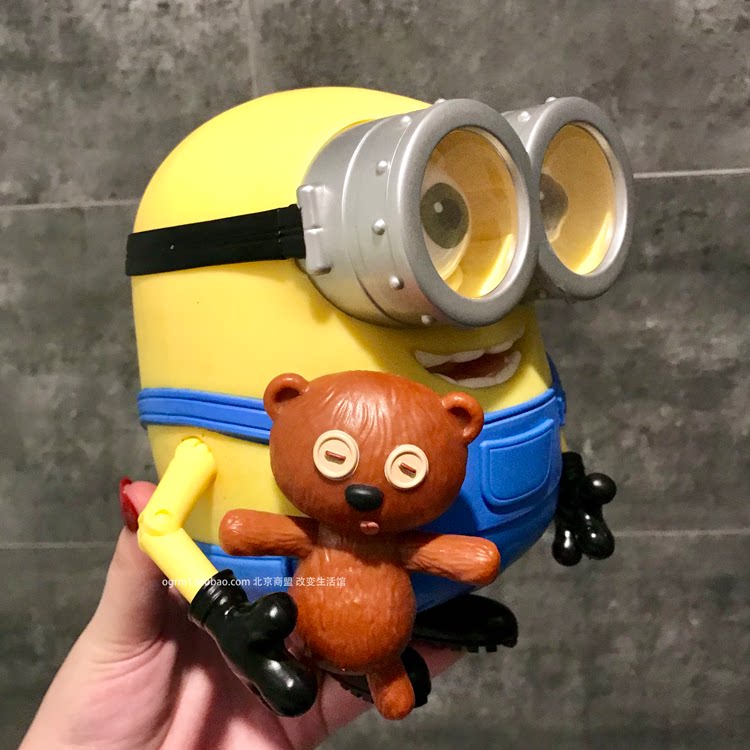 环球影城小黄人bob小熊说话唱歌眨眼玩偶卑鄙兵人专区