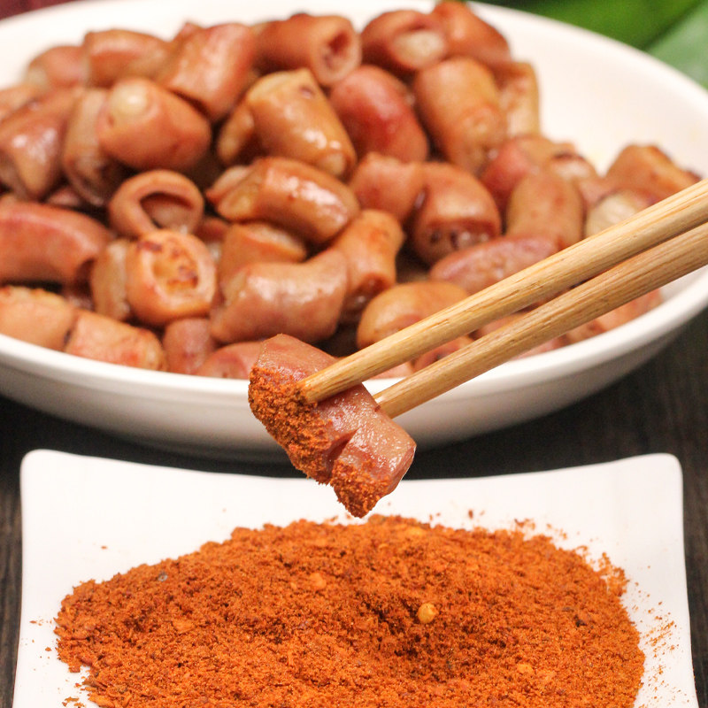 小肠贵州安顺九溪特产屯堡特色碳烤烧烤烙锅猪肉类