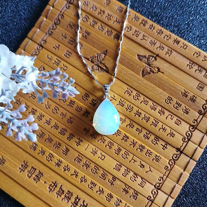 正宗项坠断掌苦情饰品吊坠结印昱珀铃莲九叶项坠