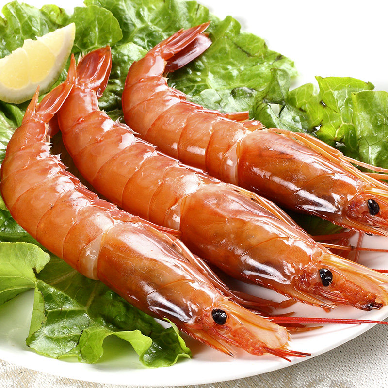 2kg3035只原装进口阿根廷红虾大虾海捕船新鲜冷冻水产冻虾