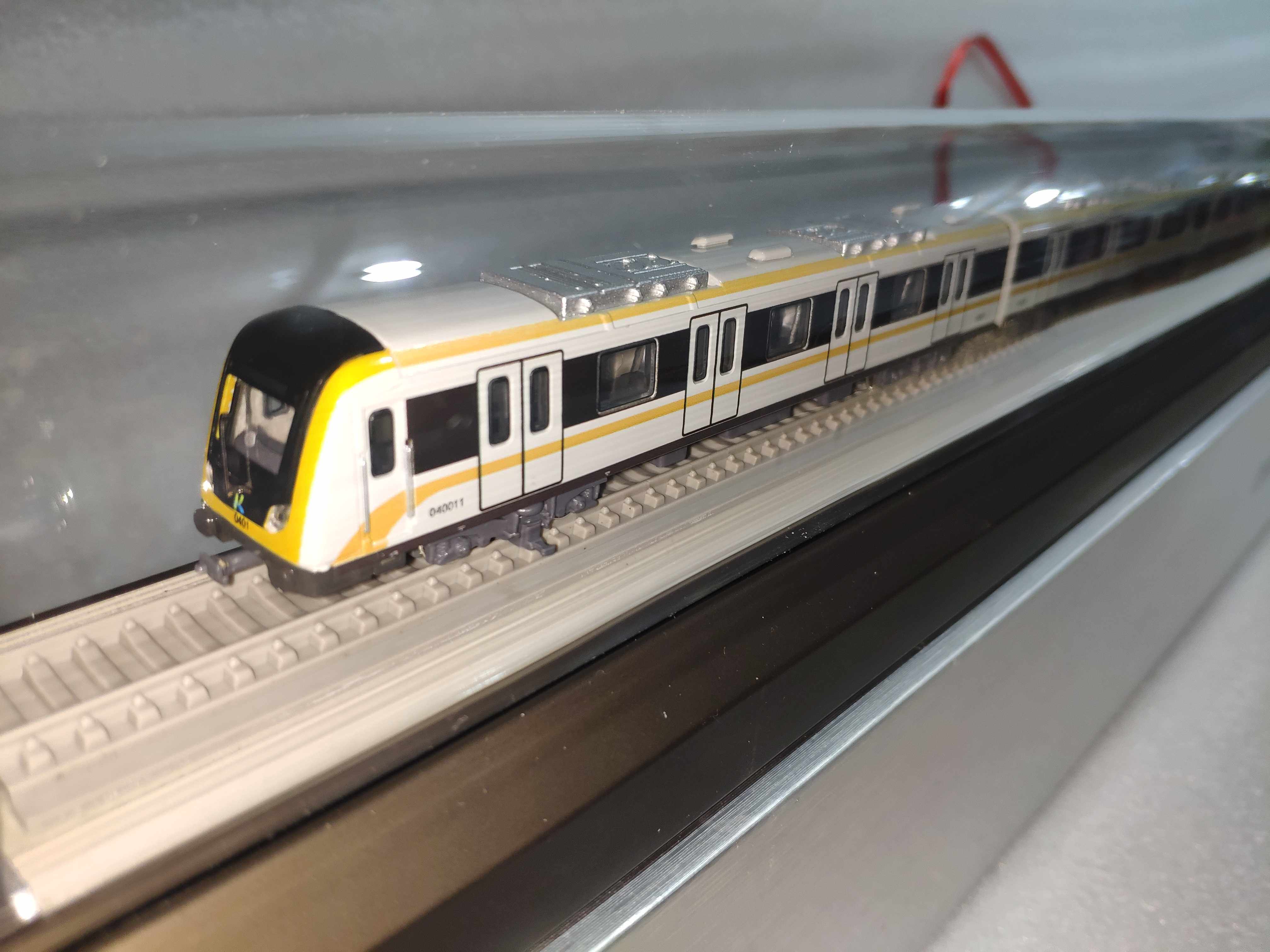 昆明地铁4号静态仿真礼品纪念品模型火车成品火车模型