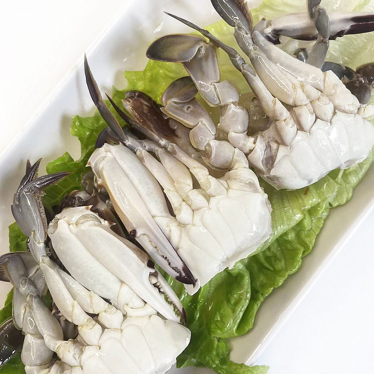 切蟹3斤舟山速冻新鲜蟹块冻切梭子切块冷冻梭子蟹