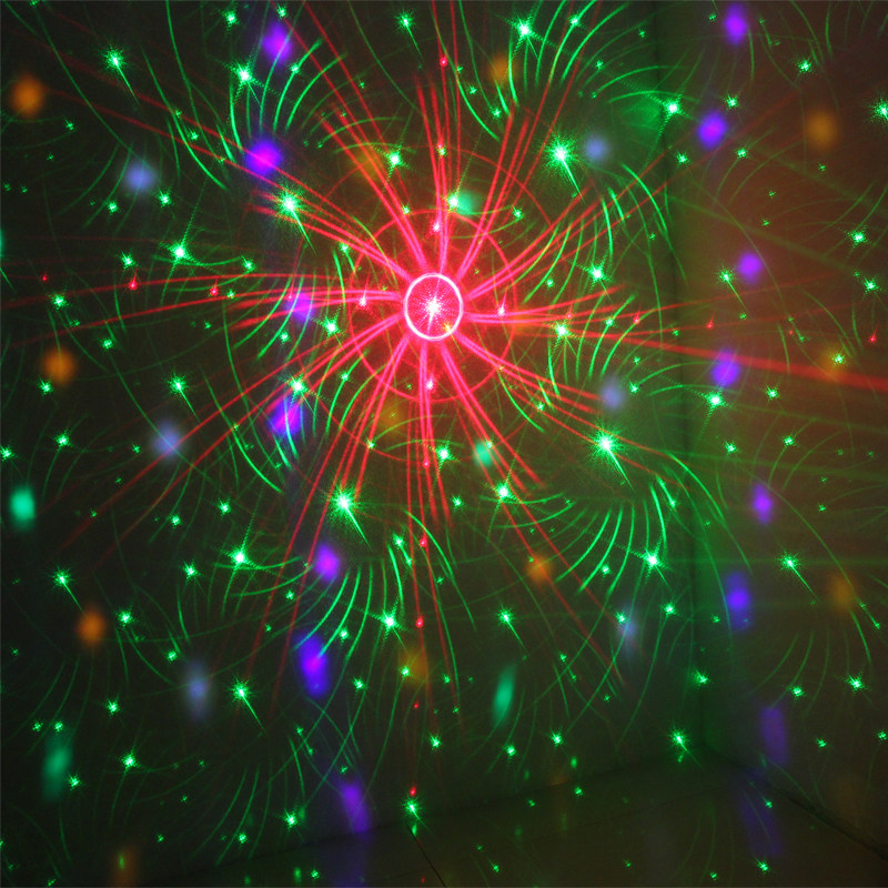 闪光镭射激光舞台灯光ktv酒吧歌舞厅宿舍娱乐爆闪舞台蹦迪旋转彩灯