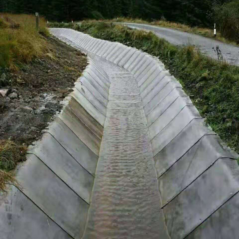 水泥浇水固化混凝土工程沟渠河道改造护坡毯速基础材料