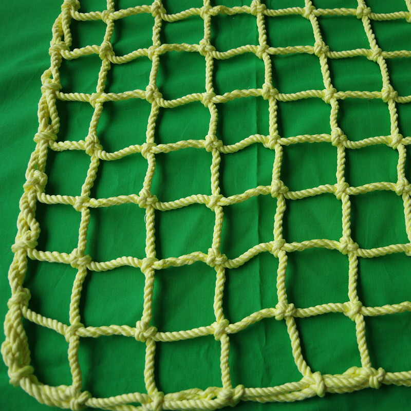 尼龙阳台网格方网格手工防护网楼梯龙网网网防坠安全网