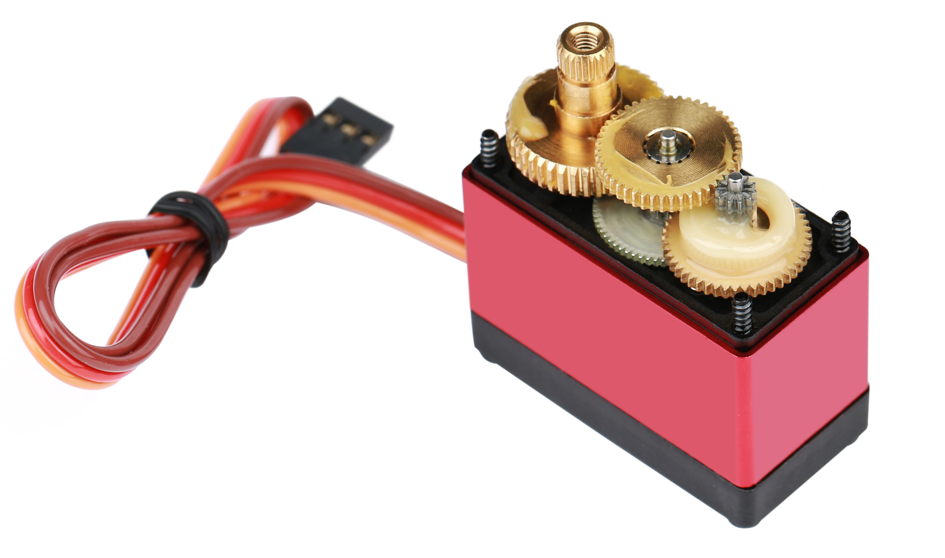 舵机金属扭矩防水数字数码轴承机器人车模25kg30kg伺服电机