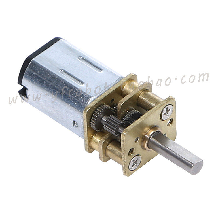 ja12n20212v减速马达微型电机超小智能小车电机