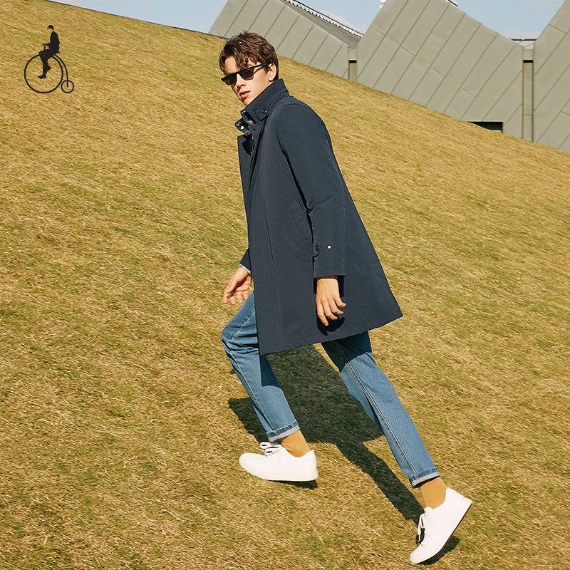 beanpole滨波男士商务休闲鹅绒羽绒服气质轻便保暖大衣