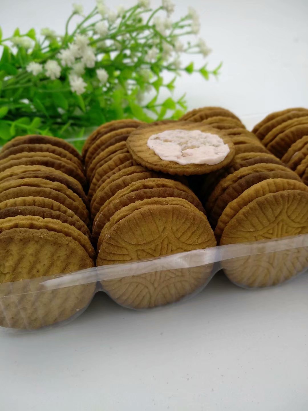 童年8090年代怀旧零食老式夹心饼干正宗湖北特产