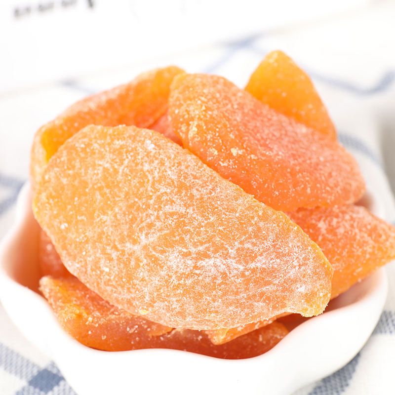 黄桃水蜜桃100g桃干桃脯桃条天然零食小吃蜜饯桃干