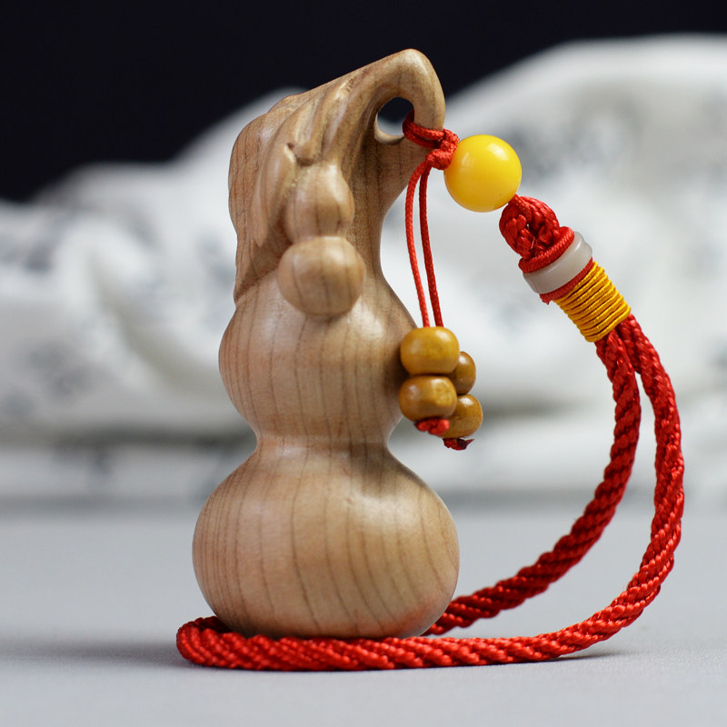 桃木木雕文玩把玩手把男士实木挂件随身盘玩木雕
