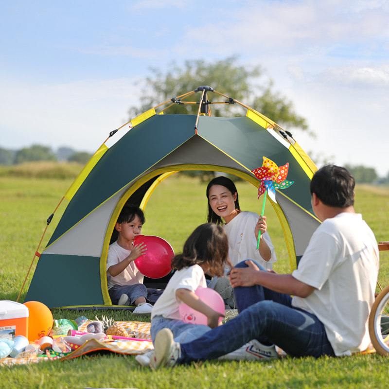 帐篷户外野营加厚装备全套自动野外露营野餐露营