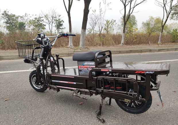 寸3000w爬坡王大力神载重王载货电动车外卖送餐电瓶车_双氙车灯改装网