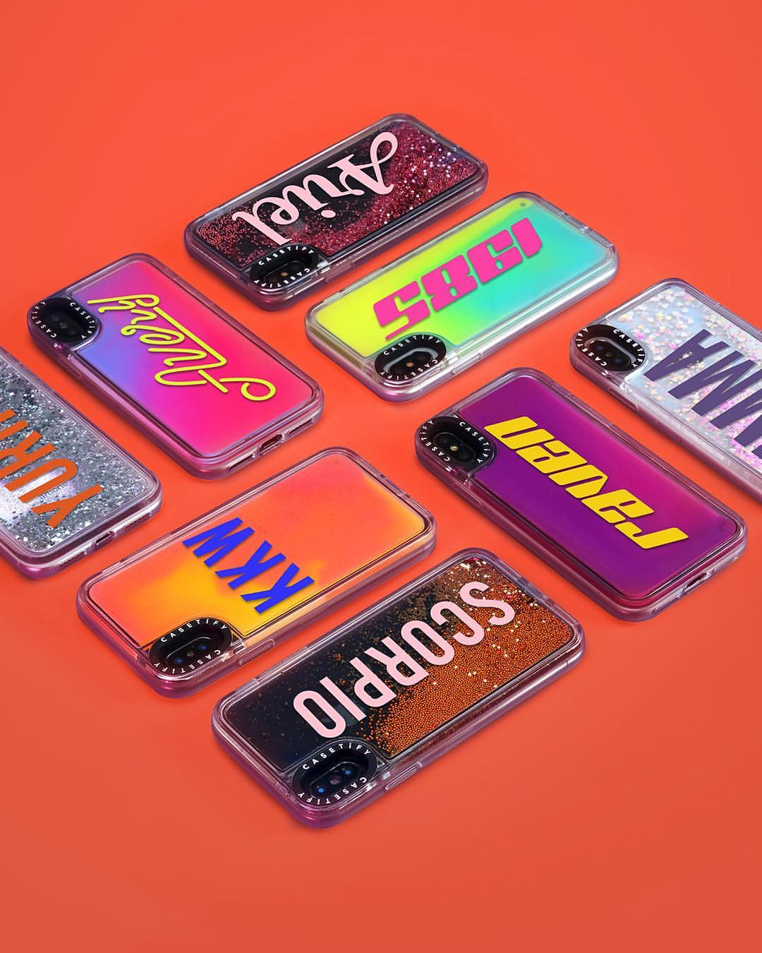 casetify流沙手机机壳适用于iphone13promaxmini定制手机保护套