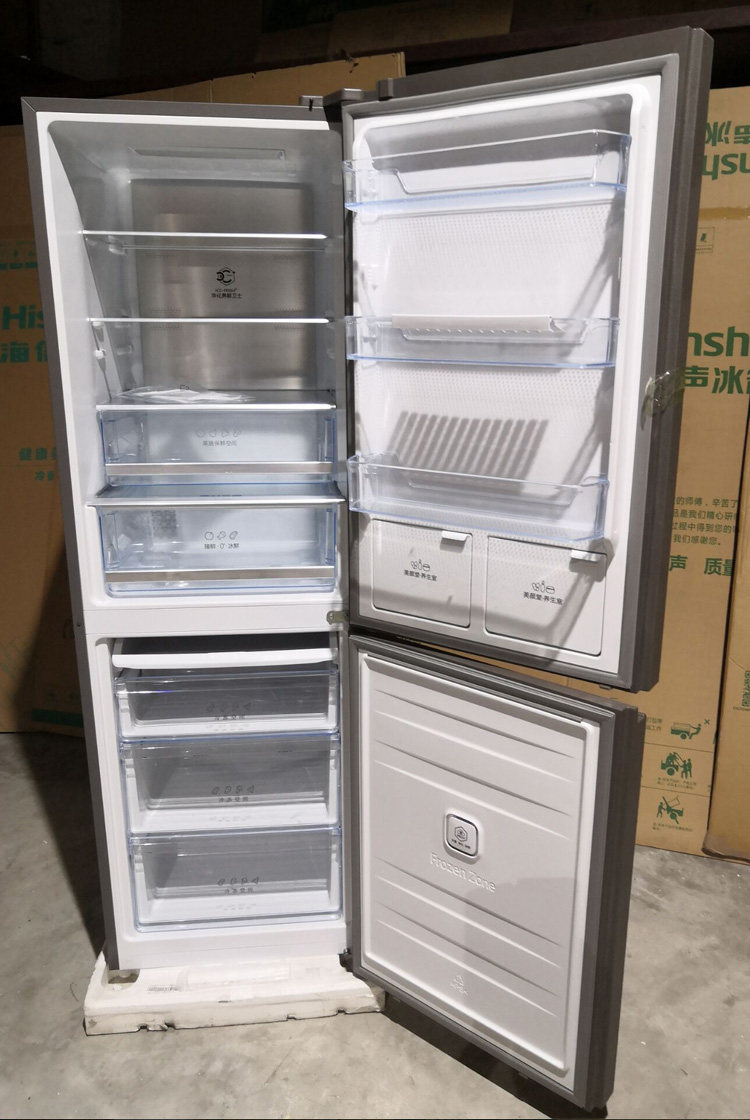 hisense/海信 bcd-336wtdgvbp 336升 风冷无霜 节能变频 两门冰箱