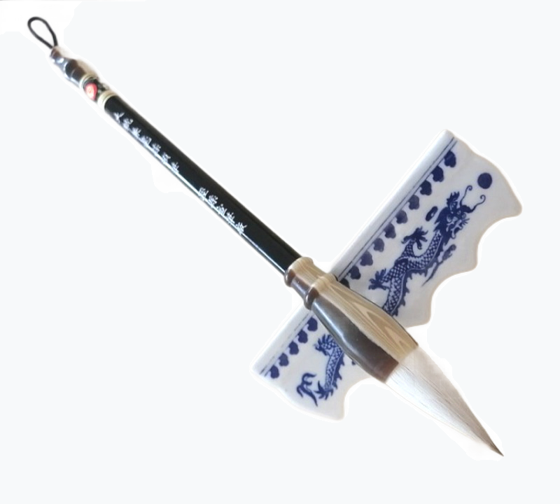 宣笔安徽泾县狼羊兼毫大小蒜头头短聚锋隶篆毛笔