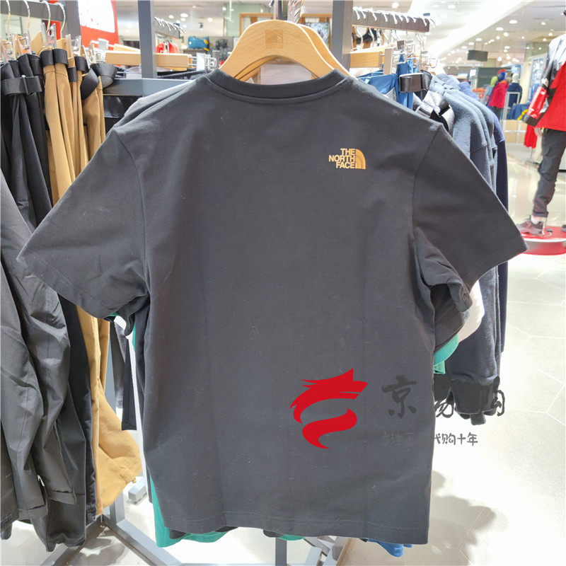 2021春夏新品thenorthface北面男女新年棉质透气牛年户外休闲衣