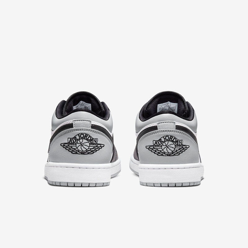 airjordanlowaj1黑白灰低帮男女女款休闲篮球篮球鞋