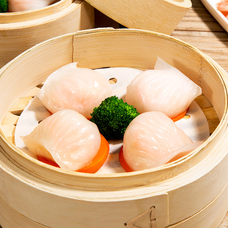 广州酒家一人早餐组合2袋点心虾饺核桃包子包点