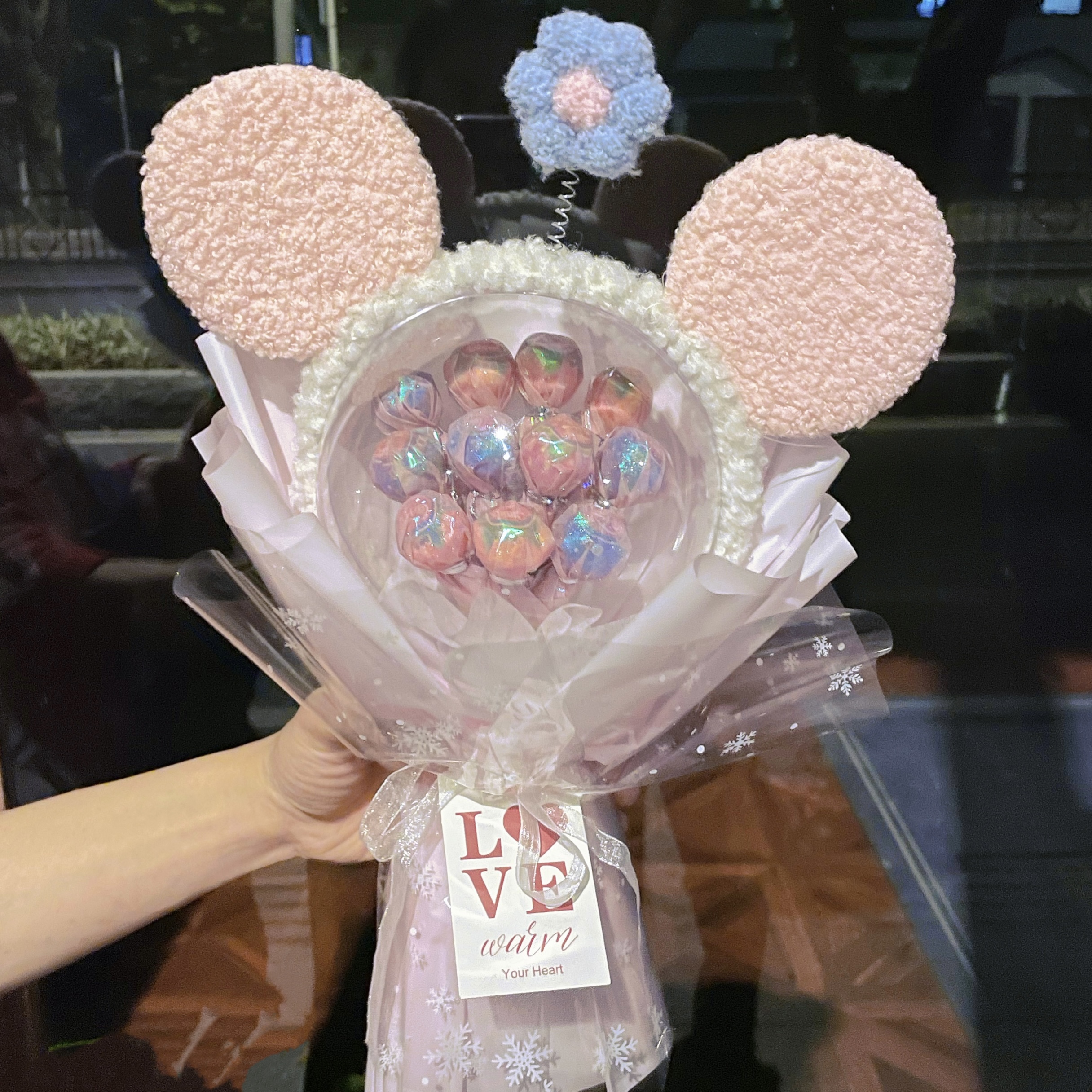 六一儿童节礼物网红花束生日礼物女高级感可爱送女生闺蜜棒棒糖果-mc