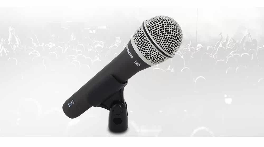 samson山逊q8专业现场演唱动圈麦克风人声乐器麦克风