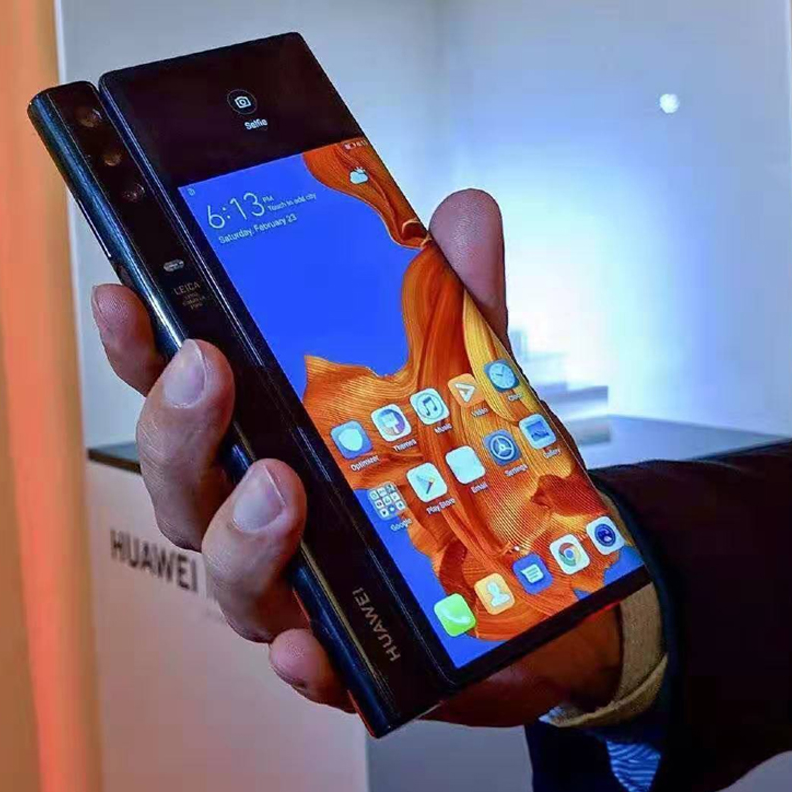 华为折叠手机matexs huawei/华为 mates mate xs双屏