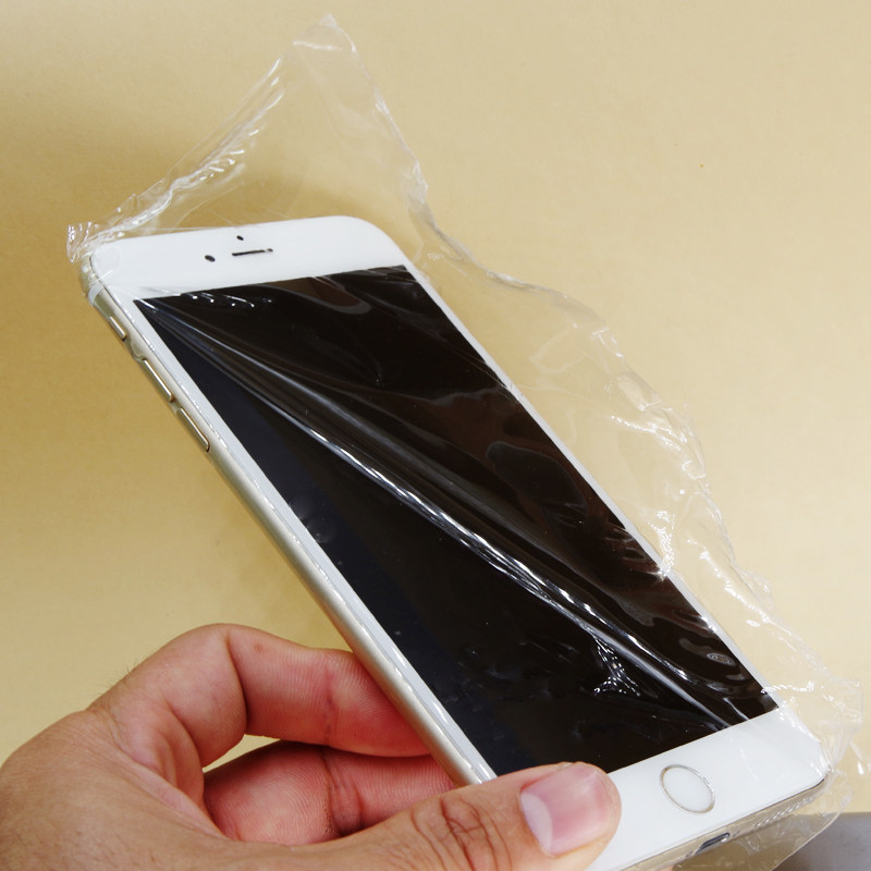 a4高清手机包膜三层透明手机美容老人包机指纹手机贴膜