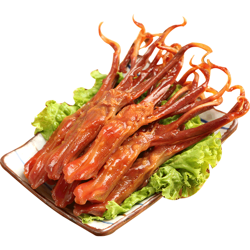 48小时发货 温州初旭鸭舌头 锁鲜盒装卤鸭舌145gx2盒 新鲜熟食