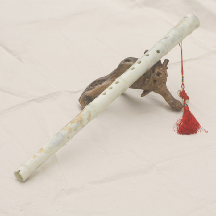 高端开口大头学生竖笛收藏演奏南萧古箫蓝白箫