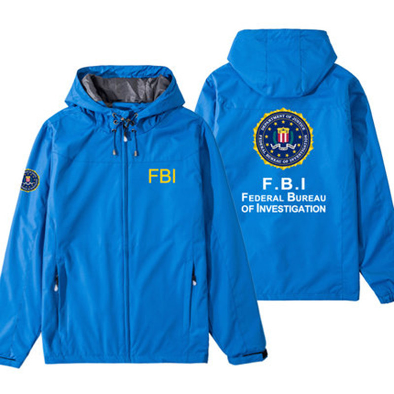 fbi美国联邦调查局特工电影衣服夹克男女春薄款夹克