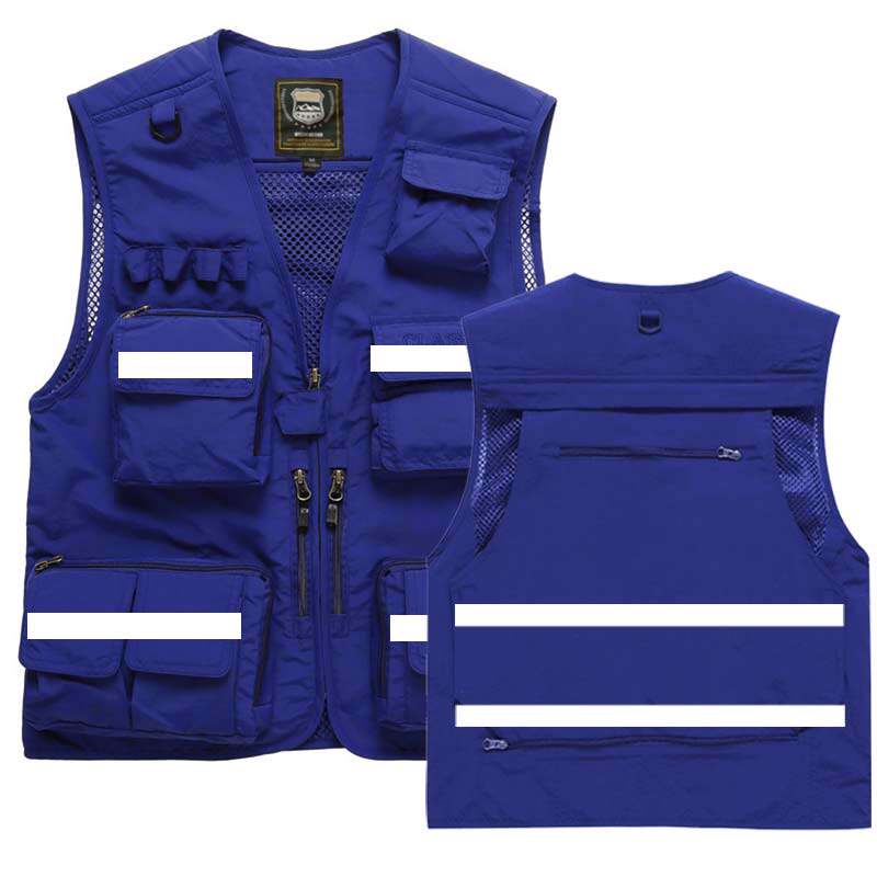 户外多口口袋应急救援消防员战术训练马甲通信安全背心