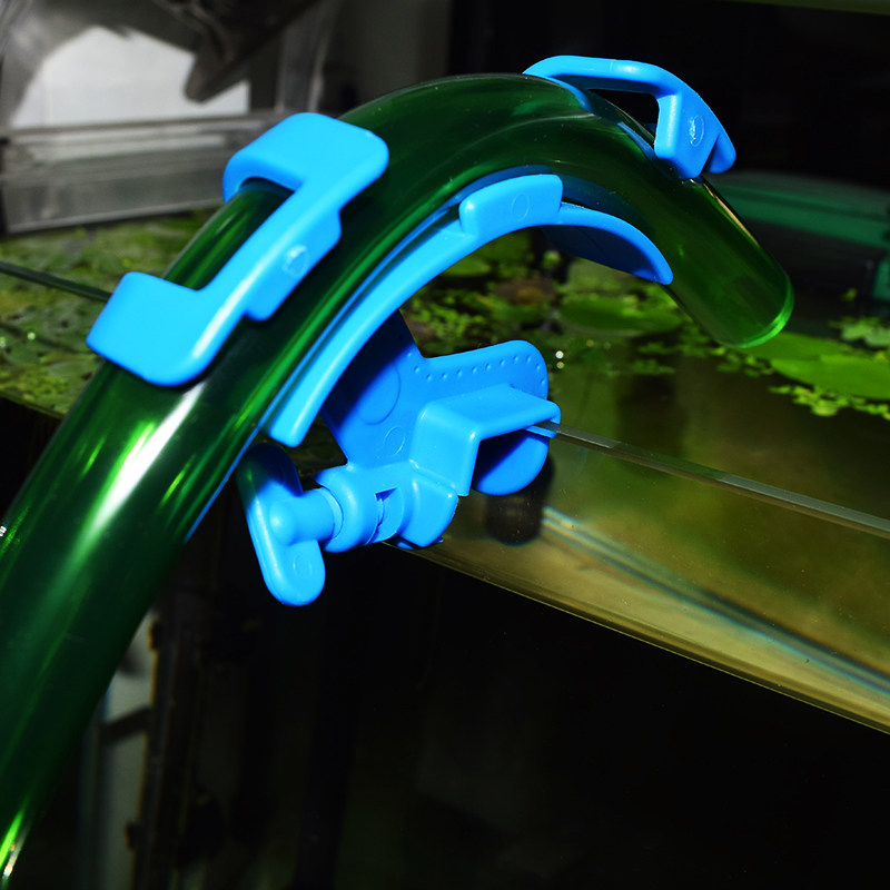 换水水管固定水族箱夹子鱼缸卡子抽水支架水族鱼缸清洁用具