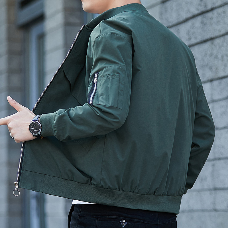 男士外套春秋2021新款韩版潮流ins上衣服棒球服春季休闲夹克男装