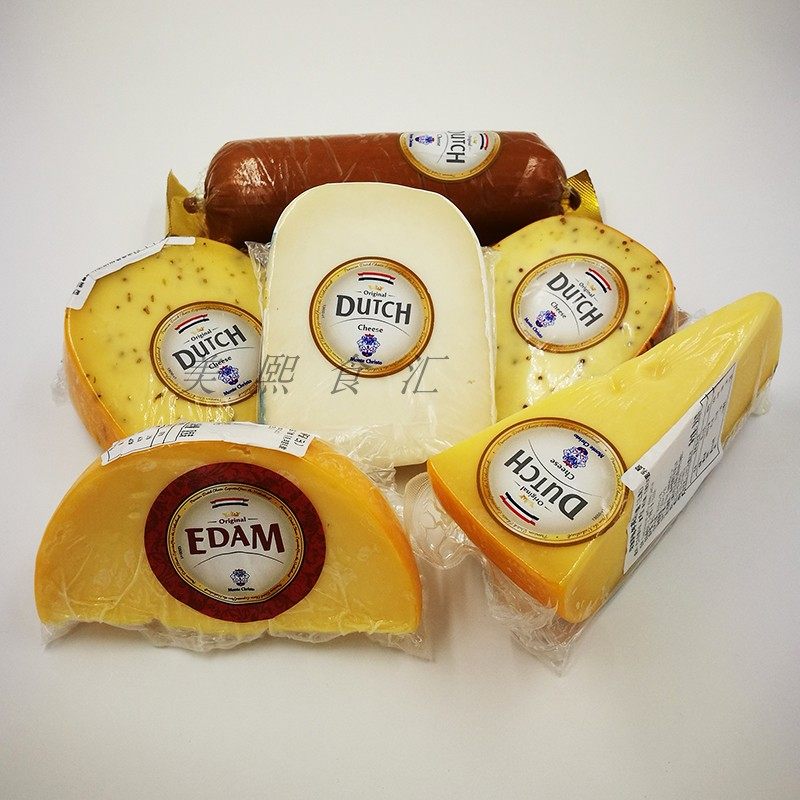 dutch goudacheese 荷兰高达原制黄波芝士奶酪225g奶香浓郁干酪块